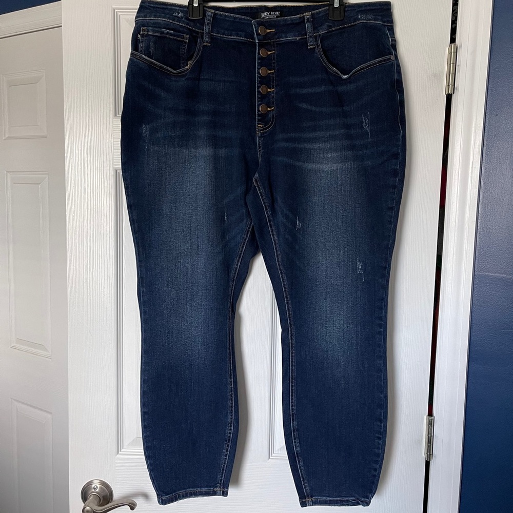 EUC Judy Blue Skinny Jeans, Plus Size 20W